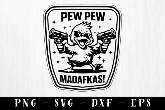 Download Pew Pew Madafkas Funny Hat Patch SVG - Fun Collection