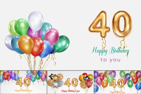 Download Festive Birthday Illustrations - Illustration Collection