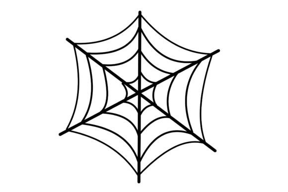 Download Halloween Spider Web Vector Illustration - Illustration Collection