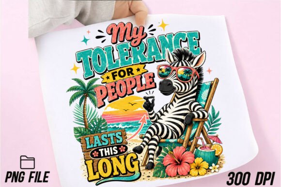 Download Funny Zebra Vacation Graphic PNG - Fun Collection